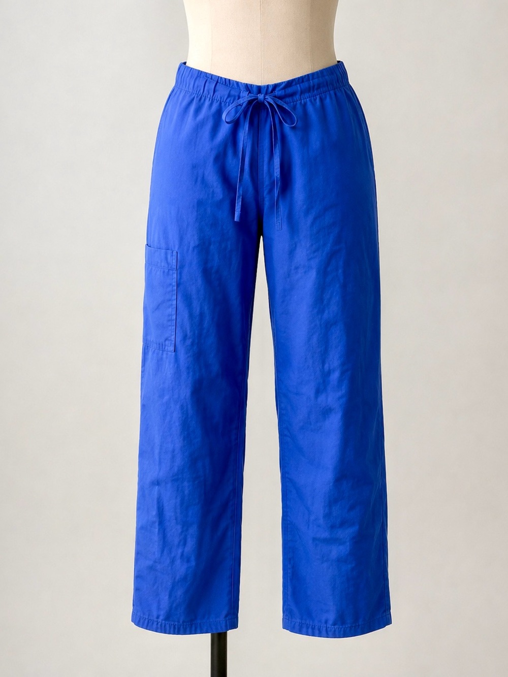 Royal Blue Cargo Drawstring Pants